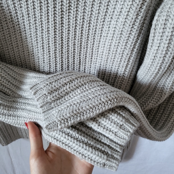 Banana Republic Cowl-Neck Knitted Sweater - Picture 3 of 4